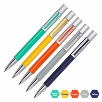 0.7mm)-다스(12개입) 멀티 유성 펜 문구용품 리필심 모나미)153네오볼(카나리(노