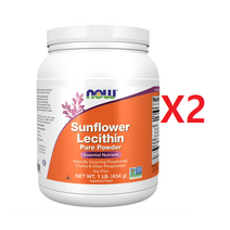 나우푸드 해바라기 레시틴 분말 파우더 454g 2개