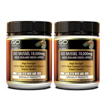 고헬씨 뉴질랜드 초록입홍합 그린머슬 고함량 19000mg 300캡슐 2개, 300정, 1팩