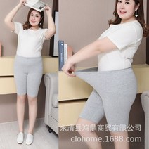 1+1 빅사이즈 얇은 고급 5부 레깅스 반바지 3종 8XL
