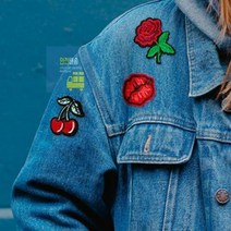 열접착 미니 와펜 자수패치 유아 미술놀이 초딩 유아 만들기 키트 초등학생 만들기 세트, 02_공룡자수-초록공룡4 UCMPC0900