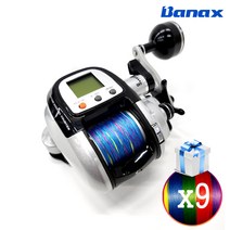 바낙스 카이젠300C 전동릴 라인무료제공 갑오징어 한치 쭈꾸미 문어 참돔 우럭 광어, 3.0호