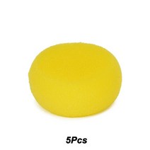 도자기굽기 물레 흙 재료 점토 새로운 둥근 모양 세라믹 폼 던지기 물 흡수 스폰지 조각 도자기 도구 액세, 01 5Pcs yellow