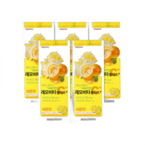 경남 레모비타플러스 비타민C 레몬맛 120정X5박스, 레모비타플러스 120정 딸기4박스+레몬1박스