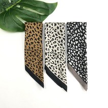 [블루피오레] 레오파드 70 정사각 스카프 AF3860