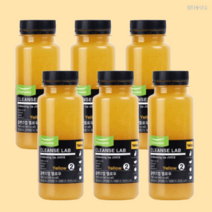 풀무원 클렌즈랩 주스 칼라만시 오렌지 마테추출분말 옐로우 190ml 6개, 클렌즈랩 옐로우 6개