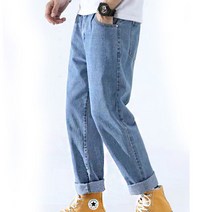 통 배기 스타일 남자 캐주얼 데일리 패션 데님 팬츠 P/N;757F3B CJ+20041EA : 30대남자청바지 20대남자청바지 남자슬림핏청바지 슬림스트레이트