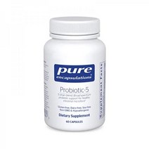 퓨어 Probiotic-5 유산균 100억 CFU 60캡슐