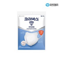 크리넥스 KF80 라이트핏 마스크 대형, 1개입, 20개