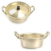 지름 12 - 24cm 라면냄비 찌개냄비 양은냄비 1p, 추억의 노란냄비 12호, 단일옵션