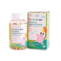 우리 아이를 위한 건강관리 데일리플랜 키즈 꾸미 오메가 칼슘 비타민D, 키즈 칼슘앤비타민D 꾸미