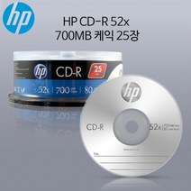 MDF6741 CD-R 52x 700MB 25p 케익 케이스 (DVD/공DVD/저장장치/DVDRW)