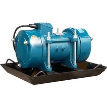 시멘트 바닥미장 휴대용 콤펙터 흙 진동 다짐기 220V, 전동모터 1.5KW 단상+바닥판 블랙