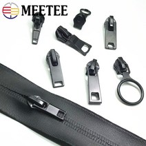 10/20Pcs Meetee 5 나일론 지퍼 실드 역방향 머리 가방 코트 의류 풀러 수리 도구 바느질 액세서리, 09 A574_01 5#_01 10Pcs