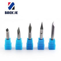 MKT 3.17mm 삼각조각날 알루미늄 아크릴 목공용 CNC 조각날, MKT036001