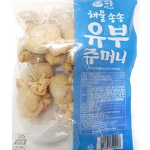 두솔식품 (1플러스1) 유부주머니 두솔 해물송송 500g 식자재 다팜 유부주머니 두솔식품G, 1개
