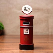 스탠드우편함 빨간 전원주택 루프 유럽풍 스위트홈 우체통 인테리어 우편함, 빨간색 메일박스