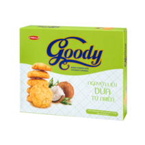 베트남 다낭 수입과자 구디 크래커 코코넛 쿠키 238g (7.2gx33) 3박스, 10박스