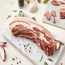 [유명프레시]통삼겹살 수육고기1kg 500g칠레 수입 삼겹살, 1kg, 1개