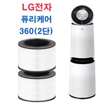 LG공기청정기 AS247DWE LG전자 퓨리케어 360 (2단) 공기청정기 필터(2개세트구성), FML-PC01