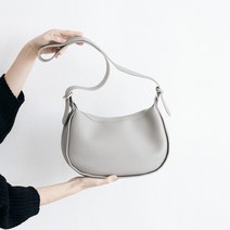 쥬벨로 루미안 반달 숄더백 크로와상 크로스백 여자 가방 여성 학생 핸드백 가죽 데일리 호보백 하프문백