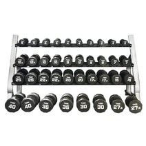 프로부스 고무코팅 근육 아령 덤벨 세트 2kg, 1kg