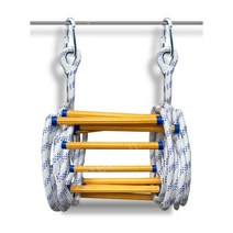 일자 줄 사다리 비상대피 로프 밧줄 10m 15m 간이 피난