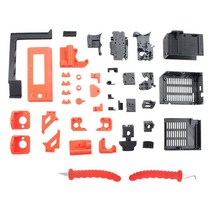 PETG 소재 인쇄 PRUSA I3 MK3S 3D 프린터 키트 3D 프린터 액세서리, 하나, 블랙 & 오렌지