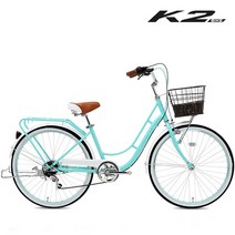 K2BIKE 레오2.4HD 24인치 유압시마노24단 MTB자전거, 미조립, 매트블랙+레드