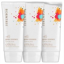 본트리 베리 에센스 선블럭 50ml 3개, 상세내용참조, 상세내용참조