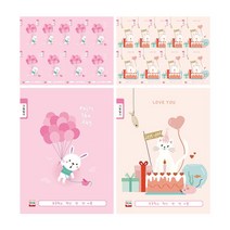 영아트 초등 그림일기장 핑크, 랜덤 발송, 120개