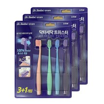 닥터세닥 트위스터 칫솔 3+1, 3개