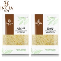 인차 젤라틴 젤리재료 젤라틴가루 젤라틴분말, 2팩, 500g
