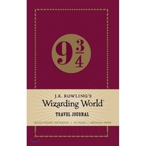 J.k. Rowling's Wizarding World Travel Journal: Ruled Pocket Notebook, 혼합 색상, 1개