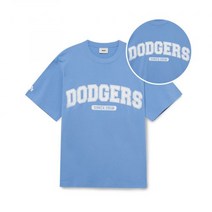 MLB 엠엘비 바시티 로고 오버핏 반팔 티셔츠 LA L.Cobalt Blue 3ATSV0633 07CBL