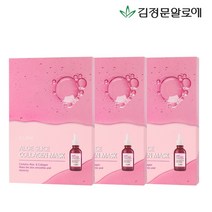 김정문알로에 [김정문알로에] 큐어 알로에 슬라이스 콜라겐 마스크팩 (15매)