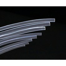 5메터/몫 2:1 투명한 열 수축 튜브 1mm ~ 8mm 폴리올레핀 와이어 케이블 전자 부품 절연 슬리브, 10 8 mm