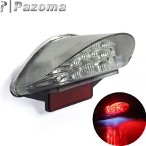 LED 오토바이 후미등 브레이크 정지 조명 BMW F650 GS ST F800 R1200 시리즈용 레드 12V 16 개, 한개옵션0