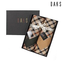 닥스(시즌잡화) [닥스] 기본체크 손수건 2매세트 (D) 5종 택1