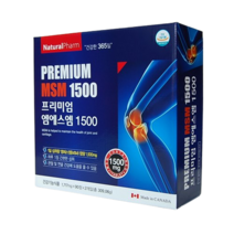 캐나다 프리미엄 엠에스엠 1500 180정 무릎관절건강, 1개