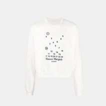 리본즈 메종 마틴 마르지엘라 마르지엘라 22FW 넘버링 화이트 맨투맨 2827818345976731hq1725 (P002415379)