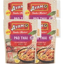 아얌 Ayam 호커 팟 타이 태국요리 소스 205g 4팩 총 820g, 4개