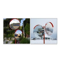 교차로 커브길 가벼운 실내외설치 반사경 파킹표시, 도로반사경