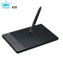 테블릿 드로잉 오리지널 huion 420 4 인치 디지털 태블릿 미니 usb 서명 펜, 검은색, 협력사