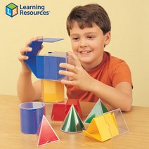 러닝리소스 입체도형의 전개도 모형 LR0921 유아 어린이 초등 기하도형 수학 엄마표 학습교구, 입체도형의 전개도 모형 LER0921