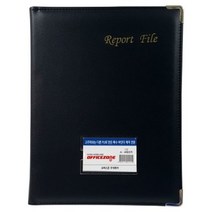 오피스존 프라임 PU 고급 레포트 화일 A4 결제서류, 없음, 1개