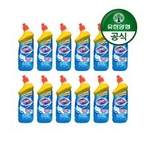 주방욕실청소끝 유한락스모음전, 755ml, 12개