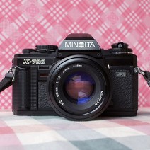 토이카메라 다회용필름카메라 필카 레트로 미놀타 미놀타 x700+md501.7 대구경 135 필름 SLR 카메라 복고 엔트리, 95 새 본체 + md501.7 렌즈