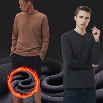 반폴라 티셔츠 차이나 카라 긴팔 겨울 이너티 롱슬리브 라운드 남자 남성