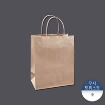 [패킹콩] 트위스트쇼핑백무지 中 10장, 상세 설명 참조